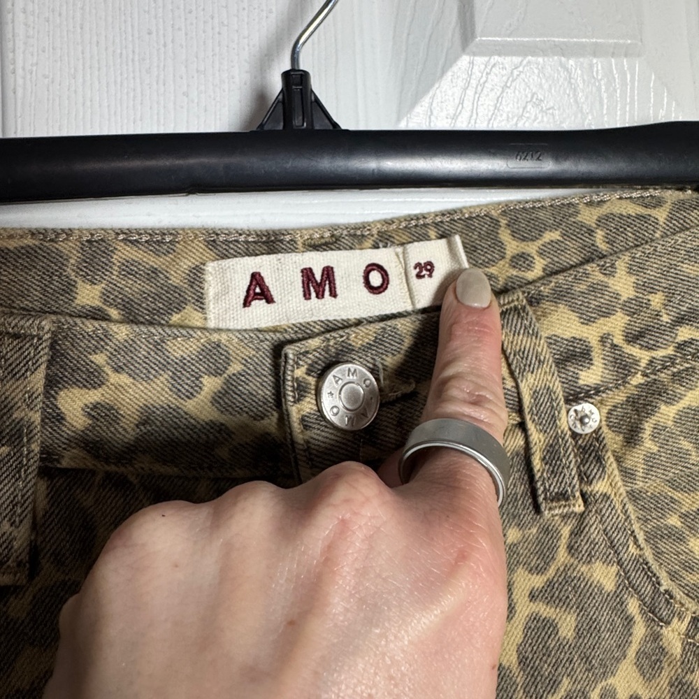 AMO Billie Wild Patterned Jeans - Picture 5 of 6